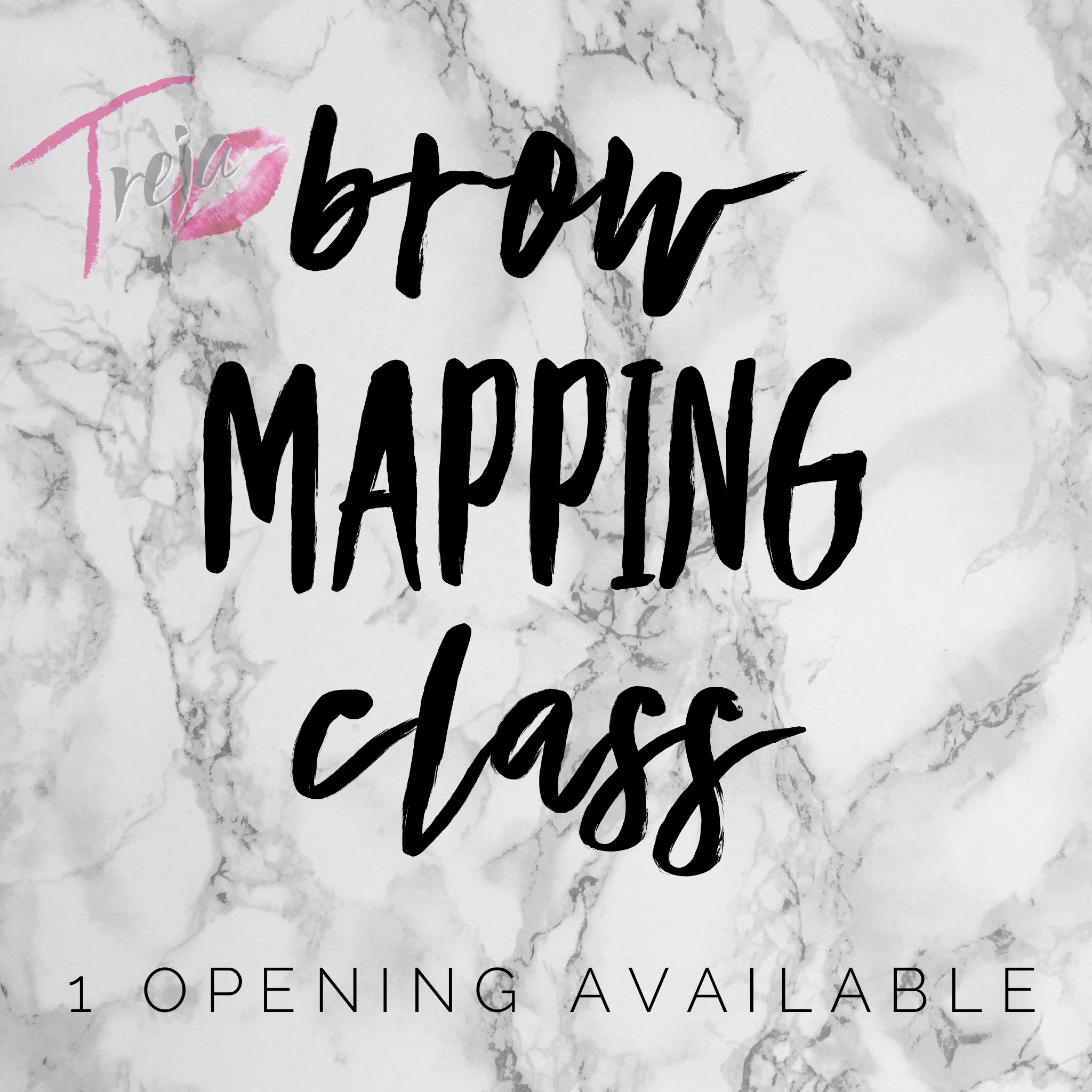brow mapping class flyer